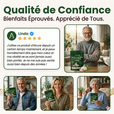 Extrait d'Ail Vieilli 7500mg — Sans Odeur